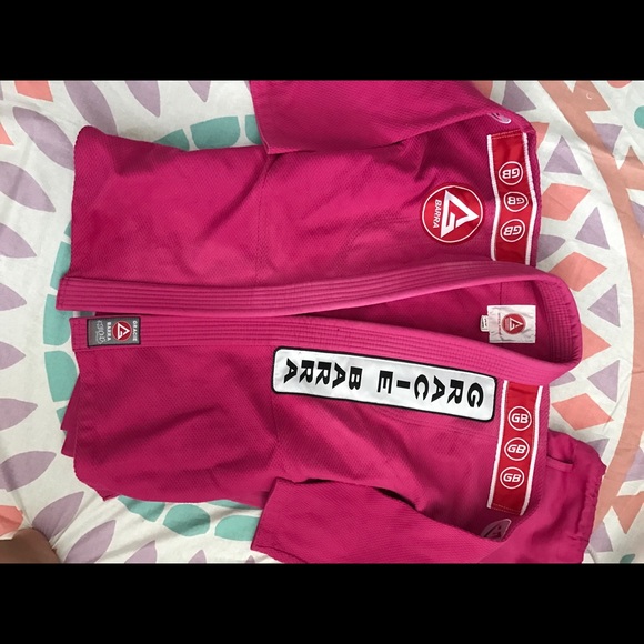 Gracie Barra Jiu Jitsu Gi Pink size A0 - Picture 2 of 3